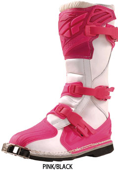 fly racing Pink stinger boots