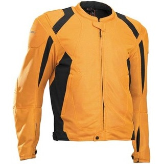 first gear mesh tex jacket orange