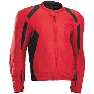 first gear mesh tex jacket red