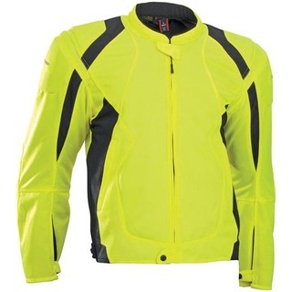 first gear mesh tex jacket day glow yellow
