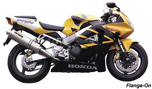 two brothers exhaust pipe cbr929rr