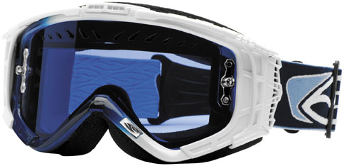 smith snowmobile goggles intake sweat x Navy/White 