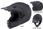 hjc cl-x5n dirt bike helmet matte