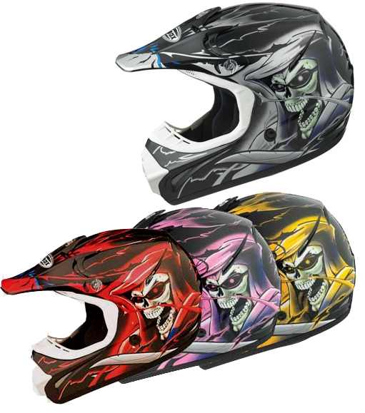 kids dirt bike helmet g-max skull