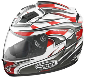 gmax gm68 max red helmet