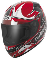 kbc helmet force rr 2009 Race Red