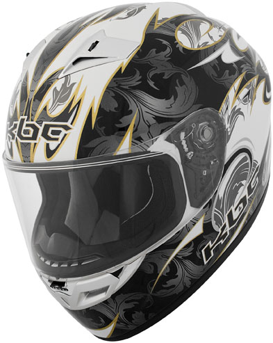 kbc helmet vr-2 Spark White/Gold 2009