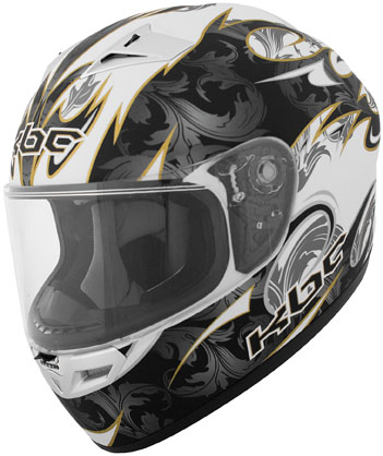kbc helmet vr-2 Spark White/Gold Matte 2009