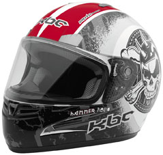 kbc helmet tarmac 2009 hammerhead red