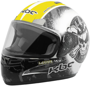 kbc helmet tarmac 2009 hammerhead Yellow