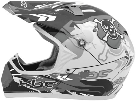 kbc super-x helmet Menace Black