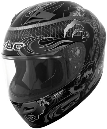kbc helmet vr-2 Dragon Silver 2009
