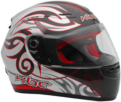 kbc helmet vr-1x 2008 Tribal Red