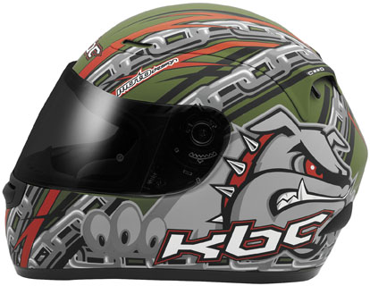 kbc helmet vr-1x 2008 Bulldog Green