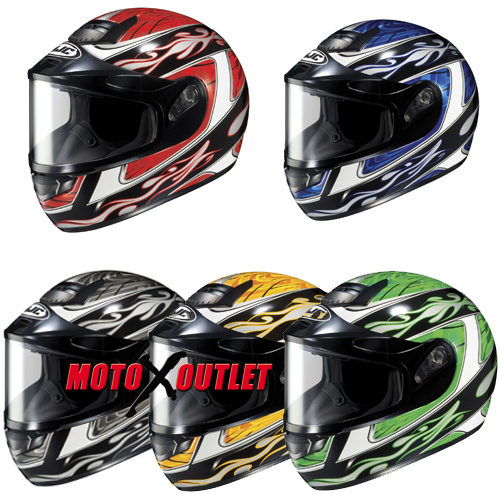 hjc snowmobile helmet csr1 flare