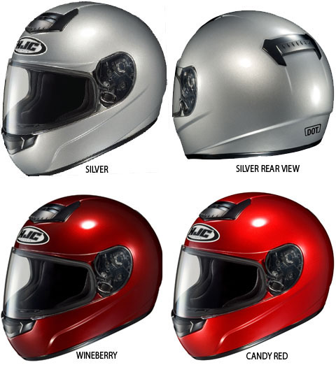 hjc cs-r1 helmet metallic