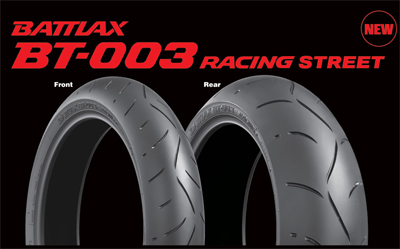 bridgestone bt003 rs motorcycle tires