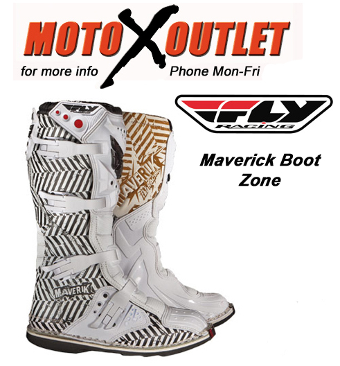 Fly Racing Maverick Dirt Bike Boots MX Atv Dirtbike | eBay
