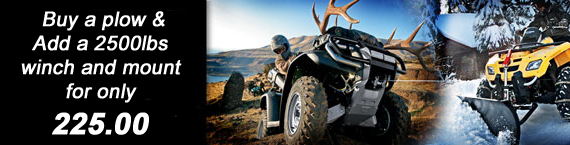 snow plow and winch offer